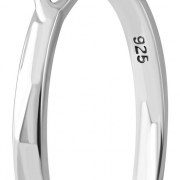 Trinity Knot Silver Plain Ring - rp877